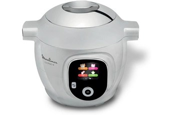 Multicuiseur intelligent Cookeo Gris 80 recettes CE854B10 Très bon état Moulinex reconditionné disponible sur Darty