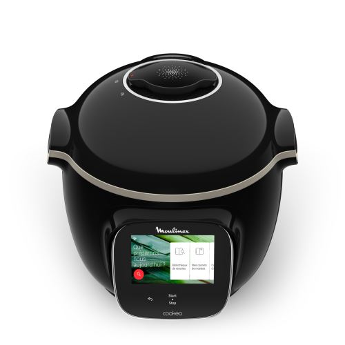 Multicuiseur intelligent Moulinex Haute pression Cookeo Touch Wifi CE902800 1600 W Noir État correct Moulinex reconditionné disponible sur Fnac