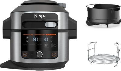 Multicuiseur NINJA Foodi OL550EU gris/noir 6 L, 11 modes de cuisson dont air fryer Très bon état - 139,00 € Multicuiseur NINJA Foodi OL550EU gris/noir 6 L, 11 modes de cuisson dont air fryer Très bon état reconditionné disponible sur Boulanger