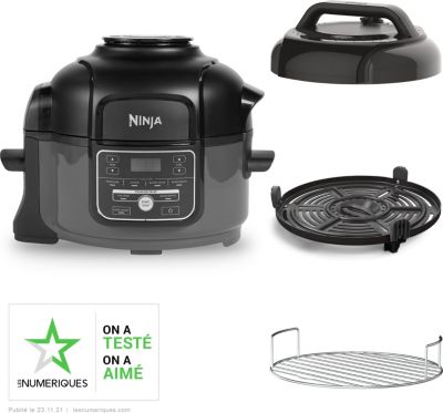 Multicuiseur NINJA Foodi OP100EU 4,7 L,  6 modes de cuisson dont air fryer Très bon état reconditionné disponible sur Boulanger
