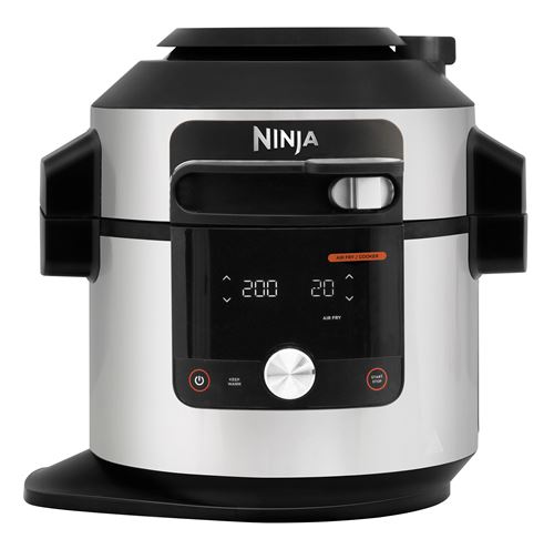 Multicuiseur Ninja SmartLid 14-en-1 Foodi MAX OL750EU 1760 W Noir et Argent État correct - 279,99 € Multicuiseur Ninja SmartLid 14-en-1 Foodi MAX OL750EU 1760 W Noir et Argent État correct Ninja reconditionné disponible sur Fnac