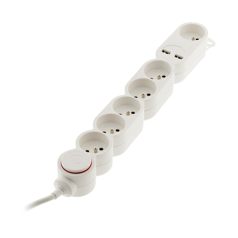 Acheter Multiprise Zenitech 6 Prises + 2 Usb-a Avec Interrupteur Blanche - Cable 1.5m Bon état - 12,98 € Multiprise Zenitech 6 Prises + 2 Usb-a Avec Interrupteur Blanche - Cable 1.5m Bon état reconditionné disponible sur Electro Depot