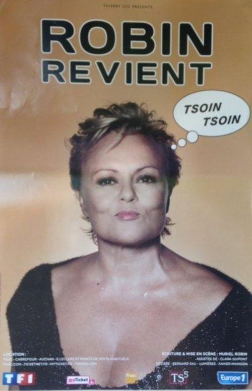 Muriel Robin Revient - 40x60 cm - AFFICHE / POSTER État correct - 10,99 € Muriel Robin Revient - 40x60 cm - AFFICHE / POSTER État correct N/A reconditionné disponible sur Fnac