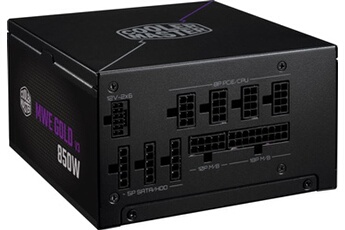 MWE Gold 850 V3 ATX3.1 w/EU cord Bon état Cooler Master reconditionné disponible sur Darty