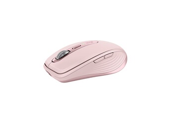 MX Anywhere 3S Souris Sans Fil Silencieuse, Compacte, Defilement Rapide, Suivi toute Surface en 8K DPI - Rose Bon état Logitech reconditionné disponible sur Darty