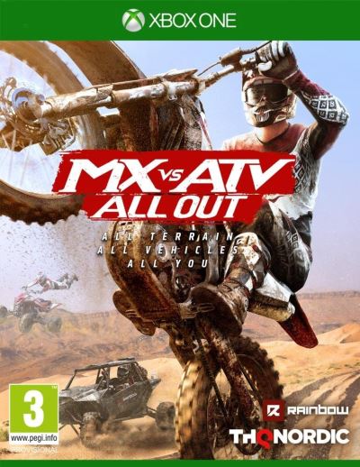 Acheter MX vs ATV All out Xbox One État correct - 10,42 € MX vs ATV All out Xbox One État correct Just for Games reconditionné disponible sur Fnac