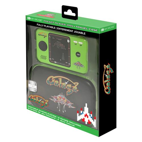 My Arcade - Pocket Player Galaga + Etui de transport État correct reconditionné disponible sur Fnac