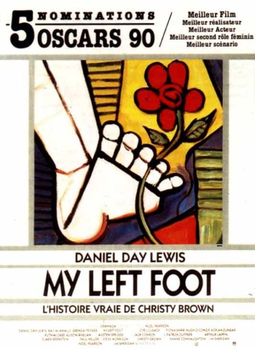 My Left Foot AFFICHE CINEMA ORIGINALE État correct reconditionné disponible sur Fnac