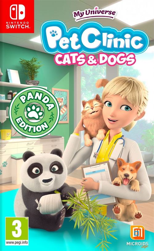 My Universe : Pet Clinic Cats & Dogs Panda Edition Nintendo Switch État correct reconditionné disponible sur Fnac