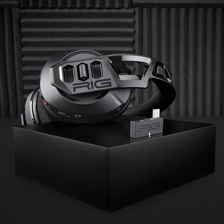 NACON RIG 600 PRO HS Casque Sans fil Arceau Gaming USB Type-C Bluetooth Noir - Très bon état Très bon état Nacon reconditionné photo 3 | Dero