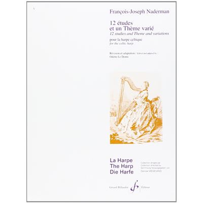 Naderman F. 12 Etudes Et Un Theme Varie Pour La Harpe Celtique État correct N/A reconditionné disponible sur Fnac