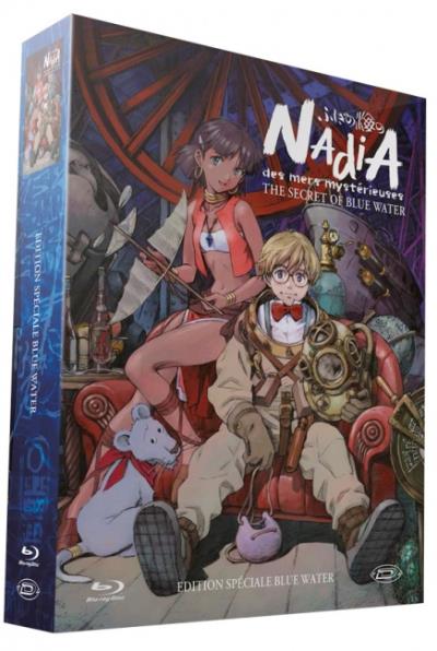 Nadia des Mers Mystérieuses Intégrale Edition Collector limitée "Blue Water" Combo Blu-ray DVD État correct reconditionné disponible sur Fnac