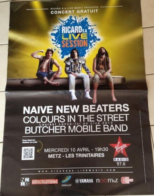 Acheter Naive New Beaters - 80x120 cm - AFFICHE / POSTER État correct - 10,99 € Naive New Beaters - 80x120 cm - AFFICHE / POSTER État correct reconditionné disponible sur Fnac
