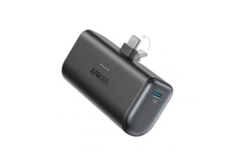 Nano - Banque d'alimentation - 5000 mAh - 22.5 watt - 3 A - IQ 3.0 - 2 connecteurs de sortie (USB-C) - noir Bon état Anker reconditionné disponible sur Darty