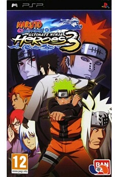 NARUTO SHIPPUDEN ULTIMATE NINJA HEROES 3 Très bon état Bandai reconditionné disponible sur Darty