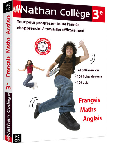 Nathan Collège 3ème - Edition 2007/2008 État correct - 20,00 € Nathan Collège 3ème - Edition 2007/2008 État correct Mindscape France reconditionné disponible sur Fnac