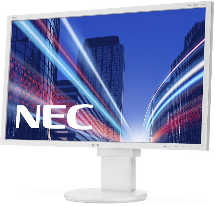 NEC MultiSync EA223WM 22" Blanc Parfait état NEC reconditionné disponible sur Refurbed | Dero