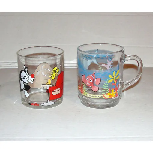 Nemo + Titi Et Gros Minet 2 Verres Nutella occasion reconditionné disponible sur Rakuten