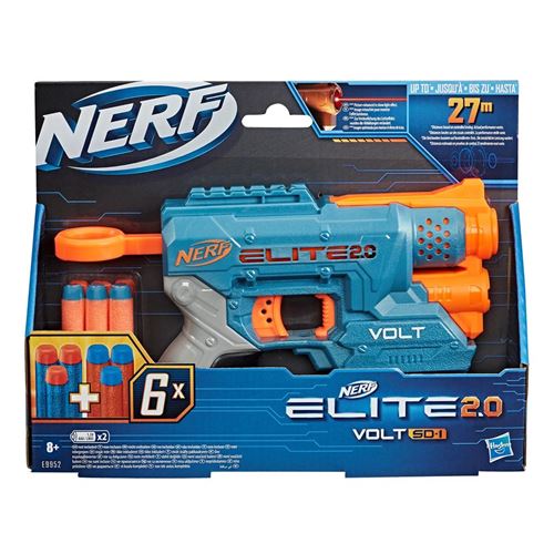 Nerf Elite 2.0 Volt SD 1 avec 6 fléchettes Nerf État correct - 15,99 € Nerf Elite 2.0 Volt SD 1 avec 6 fléchettes Nerf État correct reconditionné disponible sur Fnac
