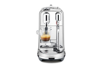 Nespresso Creatista Plus ARGENT Très bon état - 259,99 € Nespresso Creatista Plus ARGENT Très bon état reconditionné disponible sur Darty