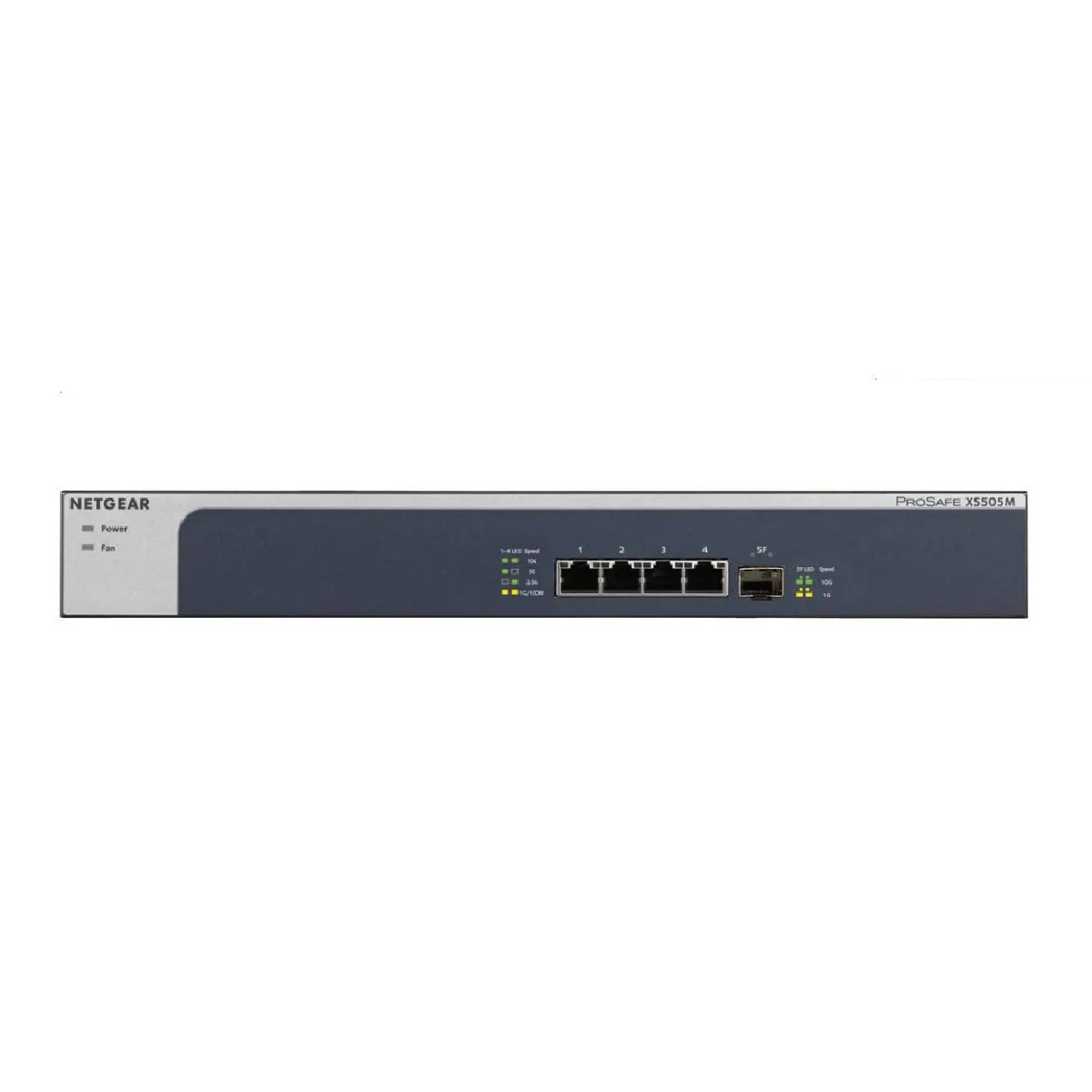 Netgear XS505M Reconditionné - 220,21 € Netgear XS505M Reconditionné Netgear reconditionné disponible sur Rue du Commerce Seconde Vie