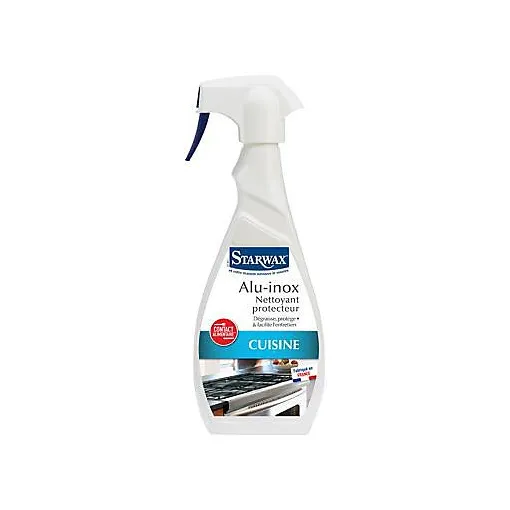 Nettoyant protecteur cuisine spécial alu-inox Starwax 500ml occasion reconditionné disponible sur Rakuten