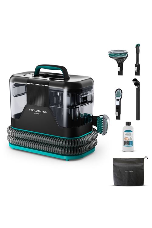 Nettoyeur détacheur Rowenta Clean It IN5020F0 Noir Bleu Reconditionné État correct - 132,00 € Nettoyeur détacheur Rowenta Clean It IN5020F0 Noir Bleu Reconditionné État correct Rowenta reconditionné disponible sur Fnac
