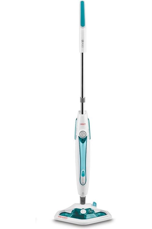 Nettoyeur vapeur balai Polti Vaporetto SV450 Double 1500 W Blanc et Bleu État correct Polti reconditionné disponible sur Fnac