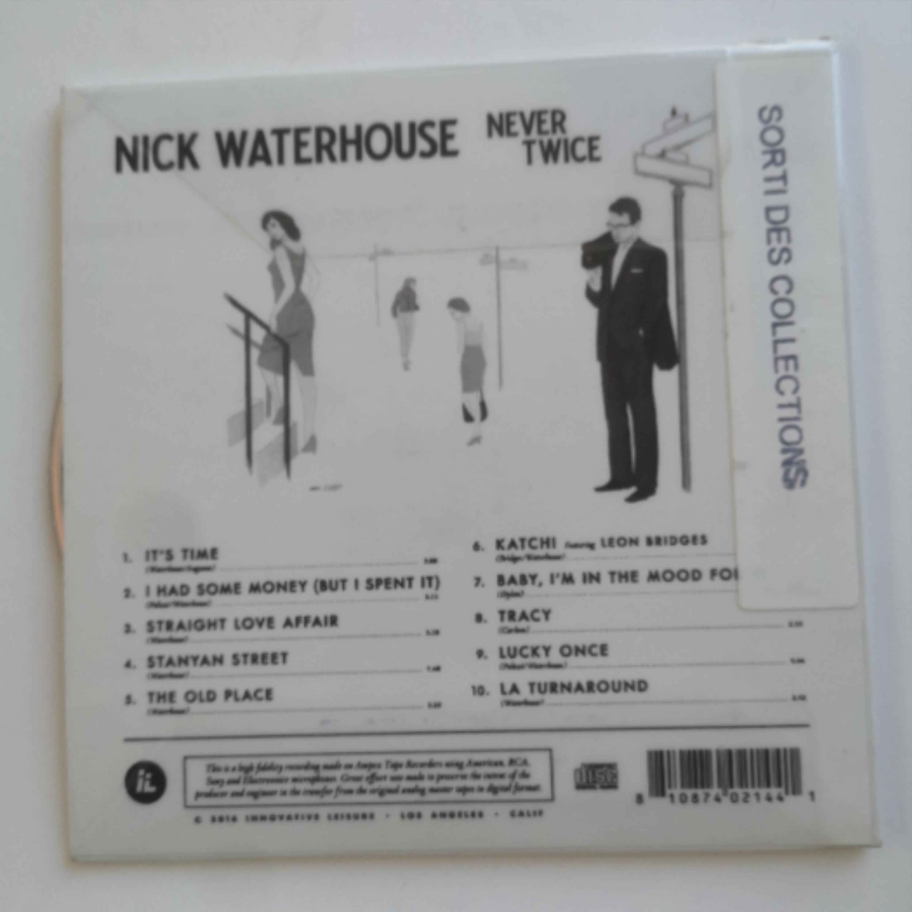 Voir photo 2 de Never twice - Nick Waterhouse Never twice - Nick Waterhouse Bon état reconditionné photo 2