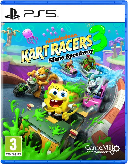 Nickelodeon Kart Racers 3 Slime Speedway 3 PlayStation 5 État correct Just for Games reconditionné disponible sur Fnac
