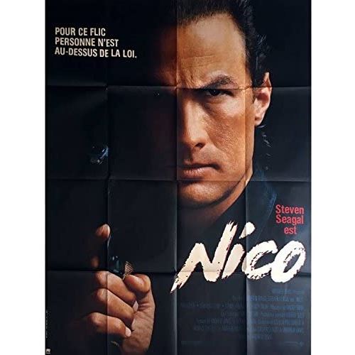 NICO - 1988 - Steven Seagal - 116x158cm - Affiche de cinéma originale pliée État correct N/A reconditionné disponible sur Fnac