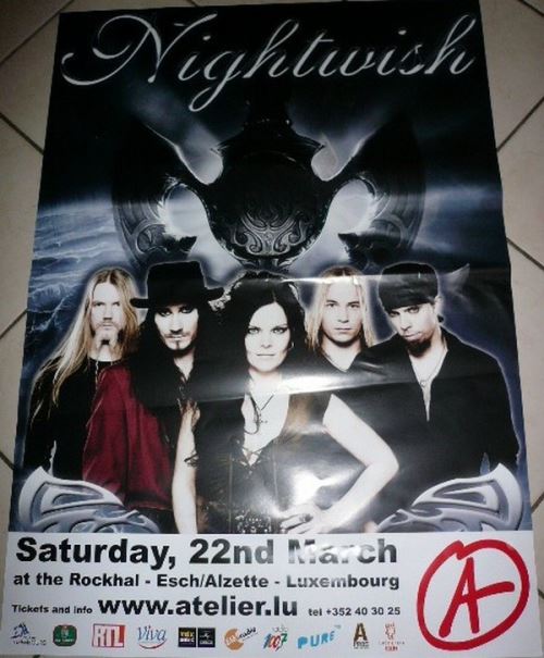 NIGHTWISH - 70x100 cm - AFFICHE / POSTER État correct reconditionné disponible sur Fnac
