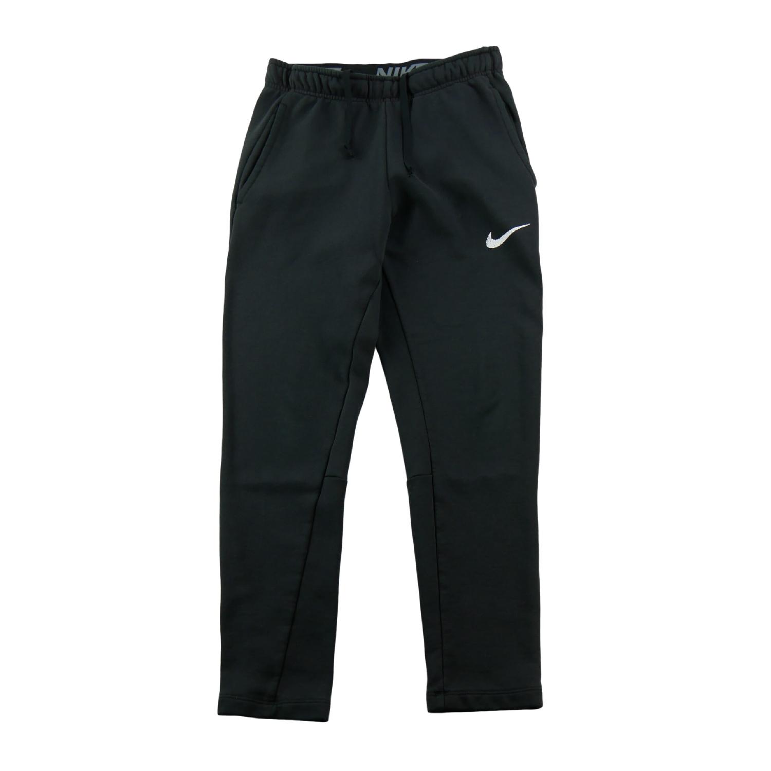 Nike Jogging Dri-FIT Standard Fit Pantalon d’entraînement Swoosh brodé Homme Taille S Noir Très bon état Nike reconditionné disponible sur Sporteed