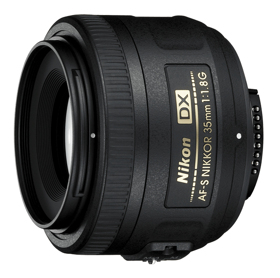Nikon AF-S DX NIKKOR 35mm f/1.8G SLR Objectif large Noir - Très bon état Très bon état reconditionné disponible sur Pixmania