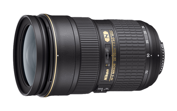 Nikon AF-S NIKKOR 24-70mm f/2.8G ED SLR Objectif zoom standard Noir - Très bon état Très bon état reconditionné disponible sur Pixmania