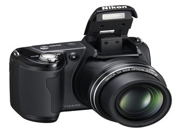 Nikon COOLPIX L110 1/2.3  Appareil-photo compact 12,1 MP CCD (dispositif à transfert de charge) 4000 x 3000 pixels Noir - Très bon état Très bon état Nikon reconditionné photo 3 | Dero