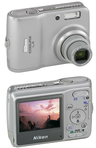 Nikon Coolpix L4 silver État correct - 59,95 € Nikon Coolpix L4 silver État correct Nikon reconditionné disponible sur Fnac