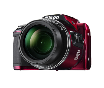 Nikon COOLPIX L840 1/2.3 Appareil photo Bridge 16 MP CMOS 4608 x 3456 pixels Rouge - Très bon état Très bon état reconditionné disponible sur Pixmania