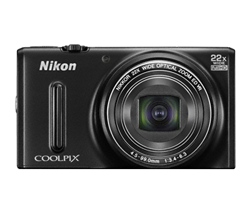 Nikon COOLPIX S9600 1/2.3 Appareil-photo compact 16 MP CMOS 4608 x 3456 pixels Noir - Très bon état Très bon état reconditionné disponible sur Pixmania