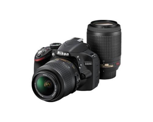 Nikon D3200 - appareil photo numérique objectifs AF-S DX 18-55 mm et 55-200 mm VR État correct Nikon reconditionné disponible sur Fnac