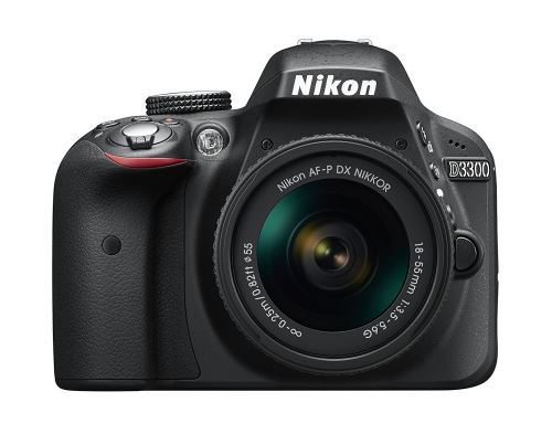 Nikon D3300 Appareil photo numérique Reflex 24,2 Mpix Kit Objectif AF-P 18-55 mm Noir État correct Nikon reconditionné disponible sur Fnac