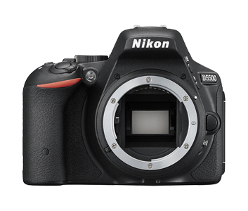 Nikon D5500 + AF-S DX NIKKOR 18-55mm + AF-S DX VR NIKKOR 55-200mm Kit d'appareil-photo SLR 24,2 MP CMOS 6000 x 4000 pixels Noir - Très bon état Très bon état Nikon reconditionné disponible sur Pixmania