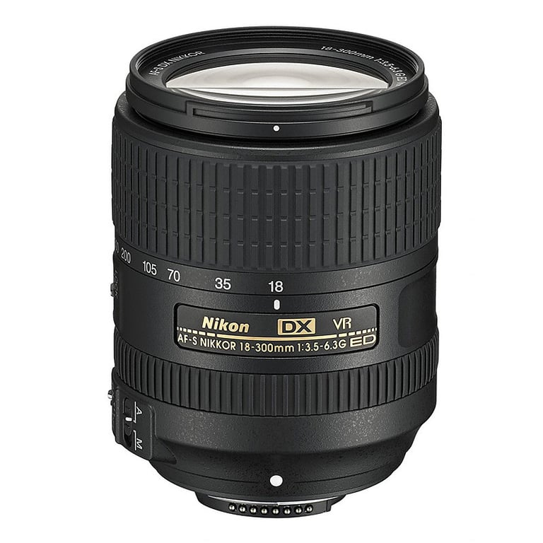 NIKON Objectif AF-S DX 18-300mm f/3.5-6.3G ED VR - Très bon état Très bon état reconditionné disponible sur Pixmania