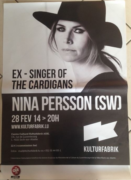 Nina Persson - 60x80 cm - AFFICHE / POSTER État correct N/A reconditionné disponible sur Fnac