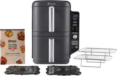 Ninja - Friteuse Sans Huile Double Stack Xl 9,5 L Sl400eu Très bon état reconditionné disponible sur Boulanger