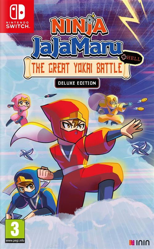 Ninja Jajamaru The Great Yokai Battle + Hell Deluxe Edition État correct - 49,70 € Ninja Jajamaru The Great Yokai Battle + Hell Deluxe Edition État correct reconditionné disponible sur Fnac