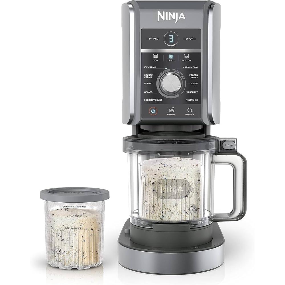 Ninja NC501EU Machine à glace et boissons glacées Reconditionné - 229,00 € Ninja NC501EU Machine à glace et boissons glacées Reconditionné Ninja reconditionné disponible sur Backmarket | Dero