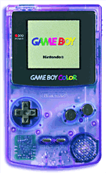 Nintendo Game Boy Color violette transparente État correct N/A reconditionné disponible sur Fnac