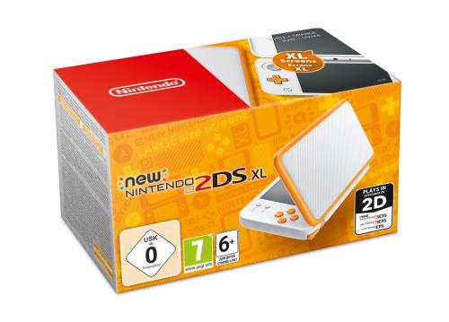 Nintendo New 2DS XL Nintendo 223593 4 GB microSDHC Blanc Orange État correct reconditionné disponible sur Fnac