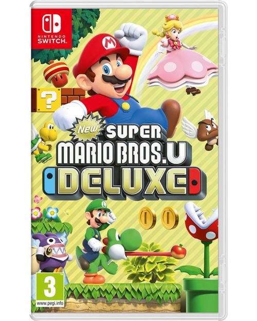 Nintendo New Super Mario Bros. U Deluxe, Switch Italien Nintendo Switch État correct reconditionné disponible sur Fnac